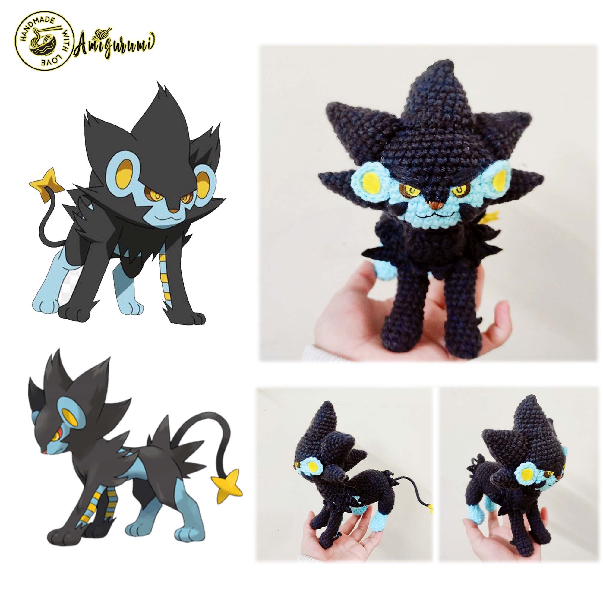 Fanmade Custom Pokemon Plush Commisssion,Custom Pokemon Crochet Doll, Custom Pokemon Doll From Photos, Pokemon Pictures to Plush Toys