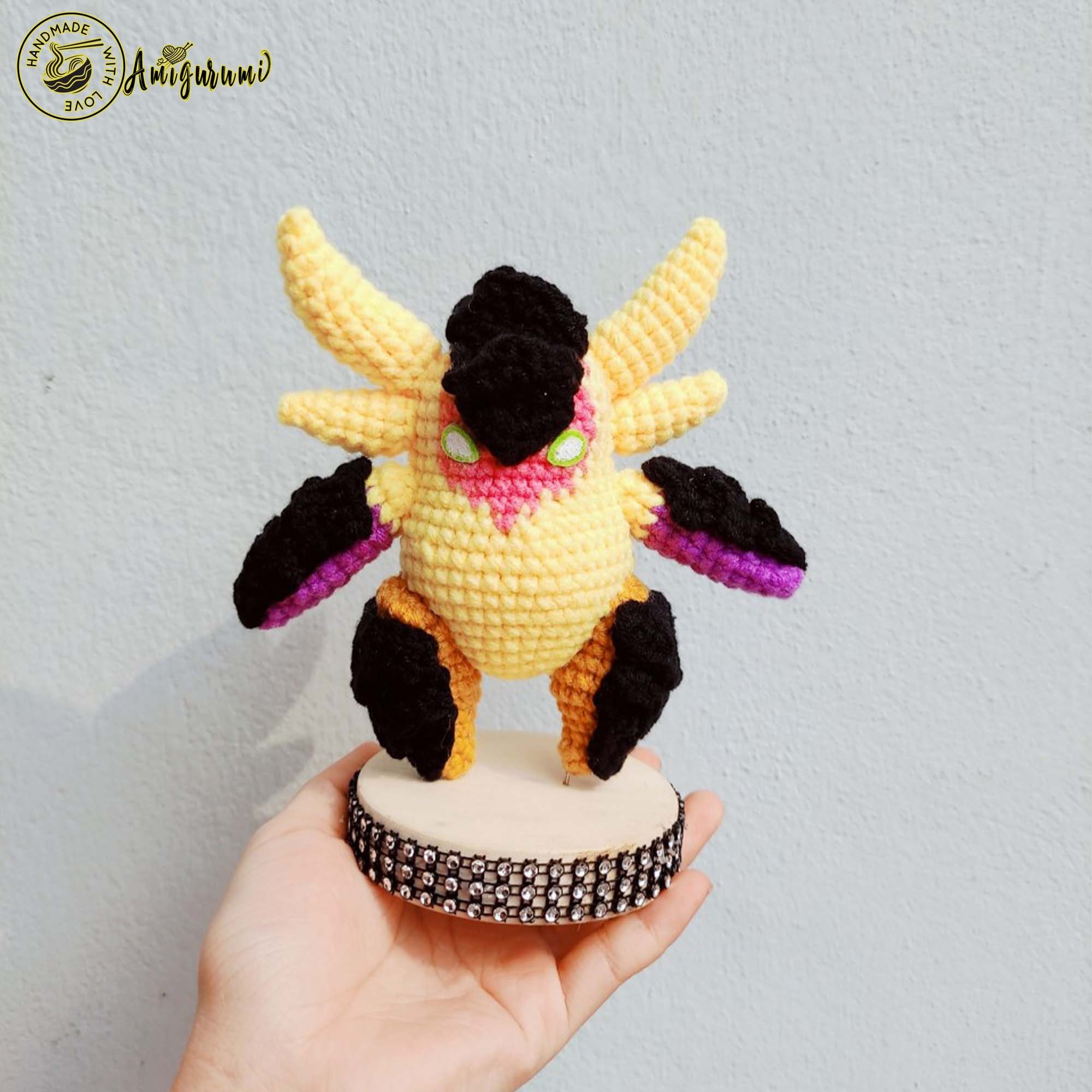 Fanmade Wingman Gekko Abilities Crochet Doll Amigurumi, Gekko Character Plush,Gekko Plushies, Gekko Character Crochet Doll, Gekko Valorant