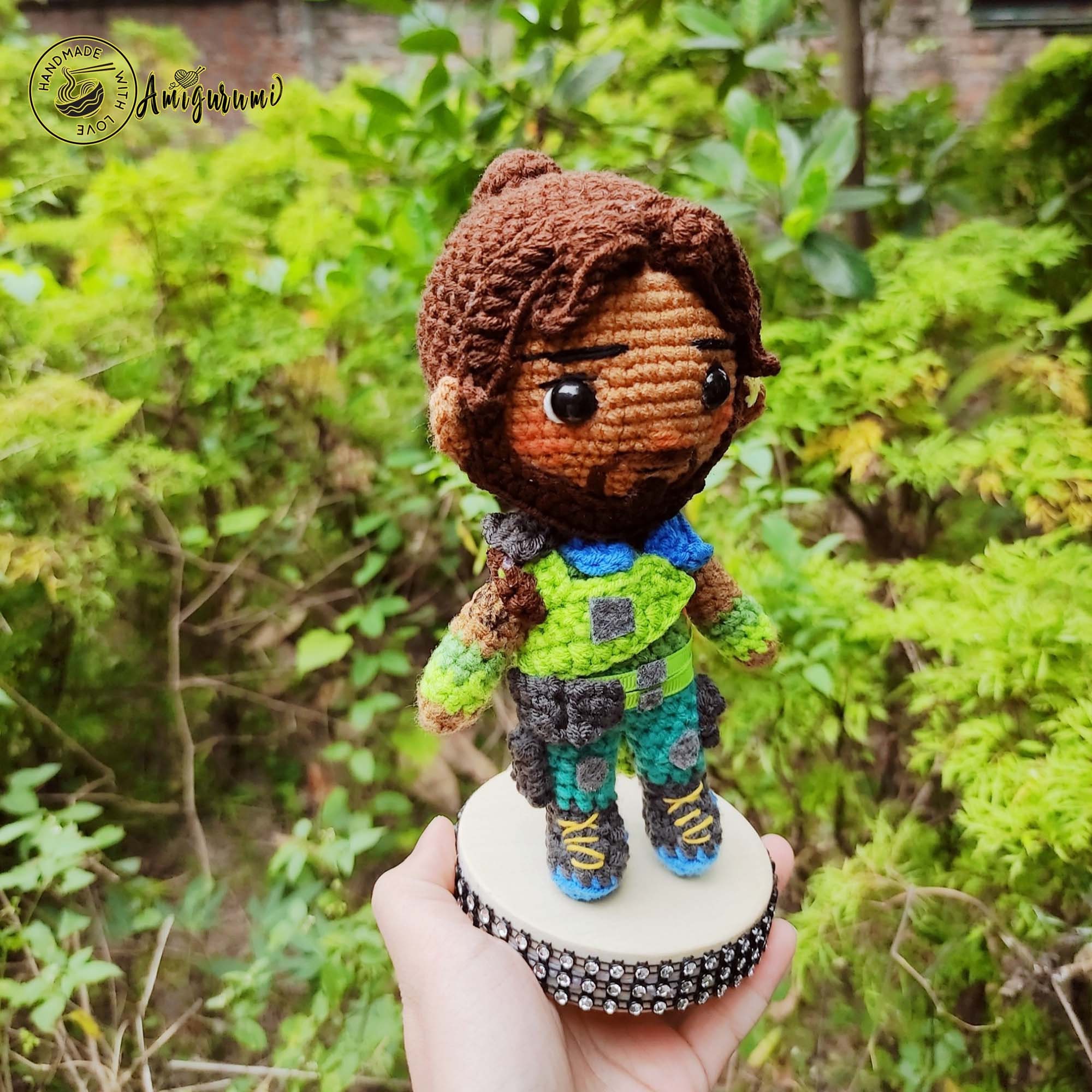 Fanmade Valorant Harbor Agents Crochet Doll Amigurumi, Harbor Character Plush, Harbor Plushies, Harbor Character Crochet Doll