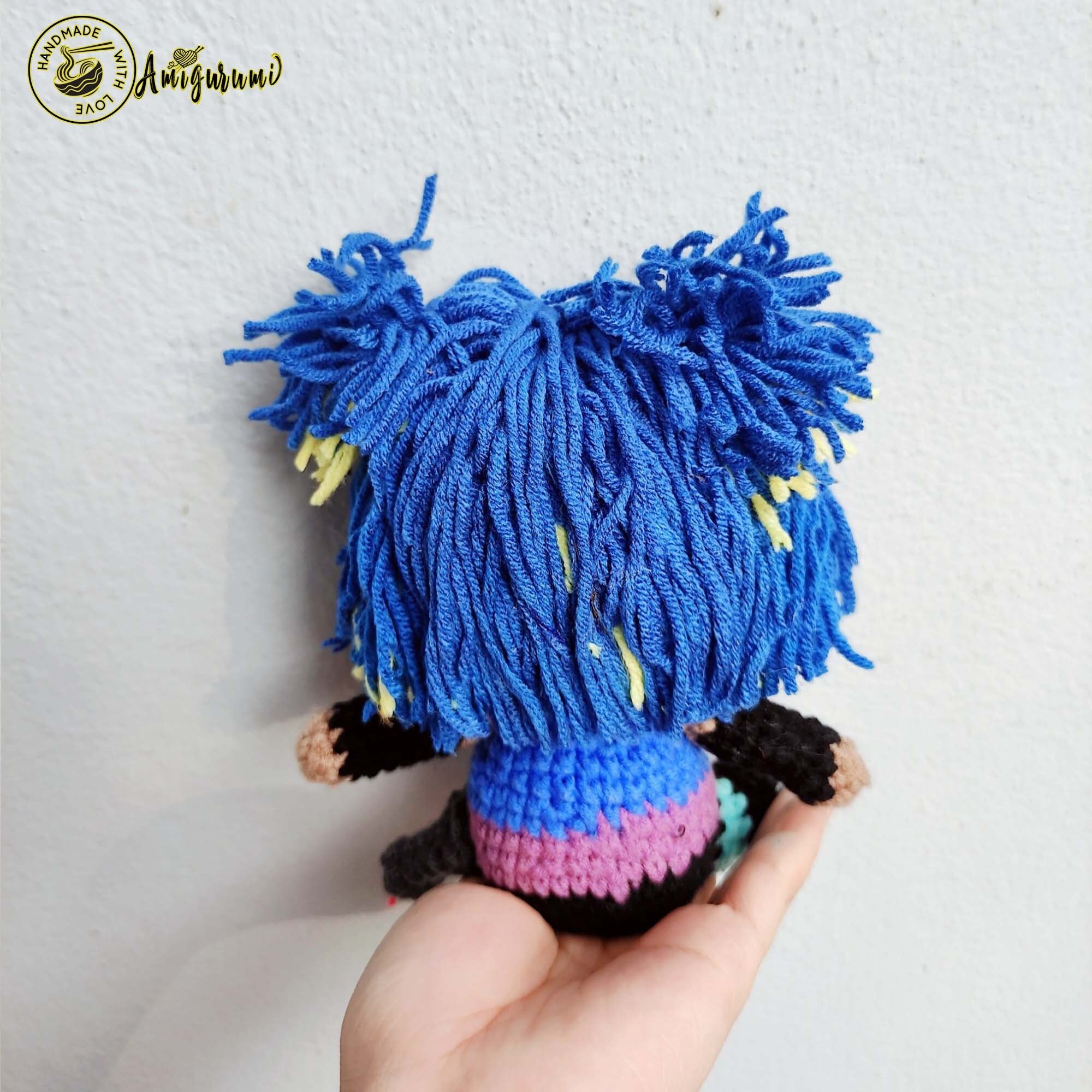 Fanmade Valorant Neon Agents Crochet Doll Amigurumi, Neon Character Plush, Neon Plushies, Neon Character Crochet Doll